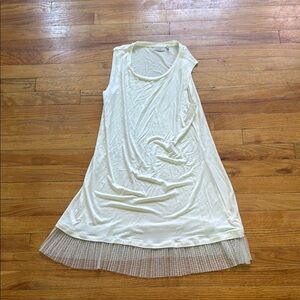 Logo Layers Long Tunic Tank Top